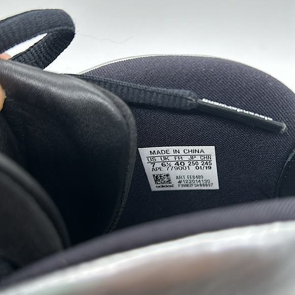 Adidas x Alexander Wang Futureshell Silver/Black Sneaker Shoes **Size 7** - Picture 7 of 8